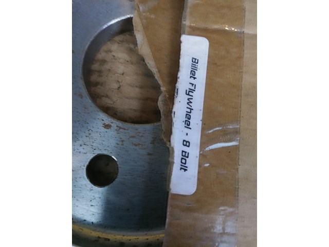 Billet steel 8 bolt 130 tooth flywheel for v8 mopar