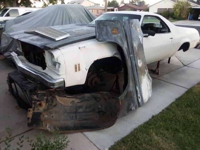 1974 Chevy El Camino Body Components Misc