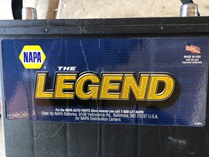 NAPA The Legend Professional Battery