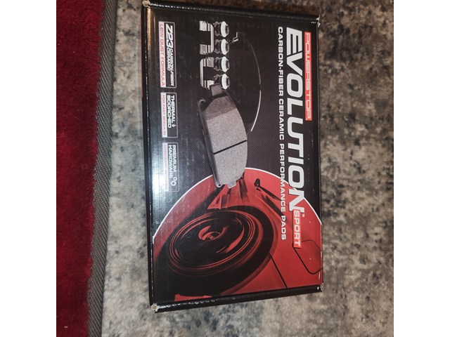 PowerStop Z23-1313 EVOLUTION SPORT CARBON-FIBER BRAKE PADS REAR