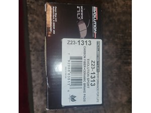 PowerStop Z23-1313 EVOLUTION SPORT CARBON-FIBER BRAKE PADS REAR