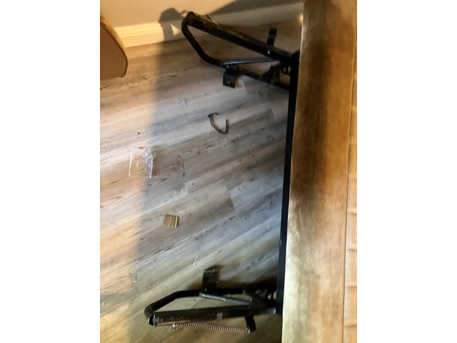 1990 Ford E250 Rear Seat - Transitions into a bed