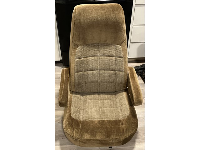 1990 Ford E250 Rear Seats - Matching Pair with Mounting Mechanisms