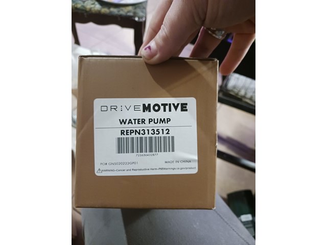 2008 Nissan Quest Water Pump