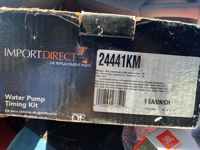 2005 Volkswagen Jetta Water Pump timing kit 