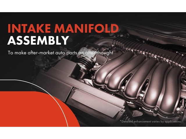A-Premium Engine Intake Manifold Assembly W/Thermostat & Gasket [fits for SOHC, 