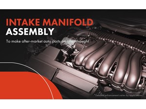 A-Premium Engine Intake Manifold Assembly W/Thermostat & Gasket [fits for SOHC, 
