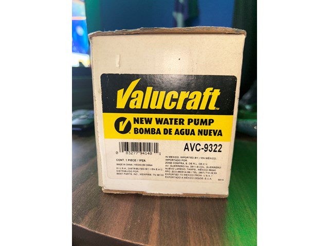 2004 Toyota Camry Water Pump