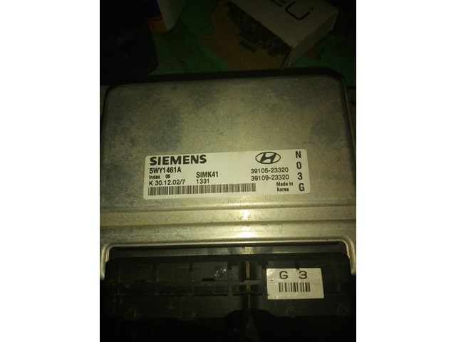 2009 Hyundai Tiburon ECU