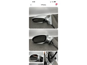 2006-2008 Mercedes CL500 LH Side View Mirror