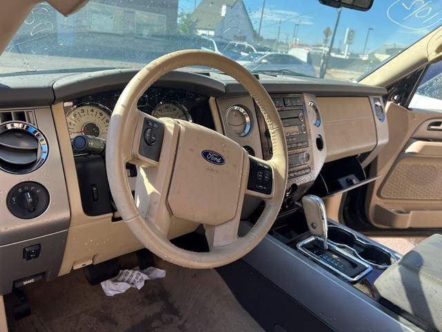 2014 Ford Expedition Steering Wheel Air Bag Tan