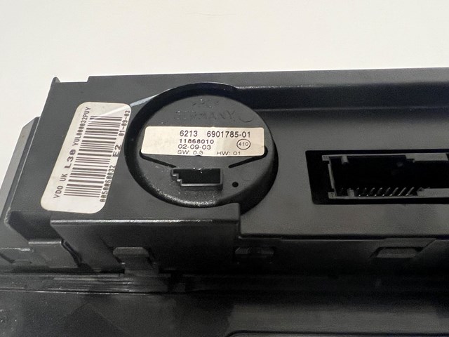 2003-2005 L322 LAND Rover RANGE ROVER HATCH CENTER DASH CLOCK DSC RIDE HEIGHT OE