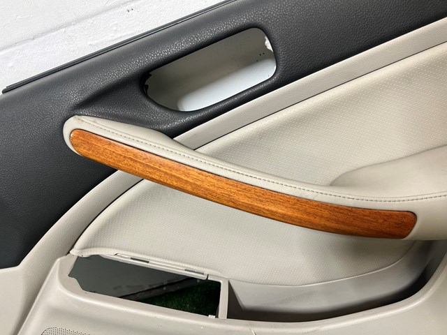 2003-2006 Infiniti G35 Front Driver Door Panel TAN/BLACK