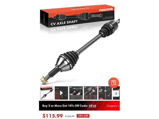 2017 Nissan Quest Axle Parts Misc cvaxel