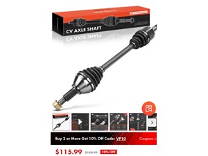 2017 Nissan Quest Axle Parts Misc cvaxel