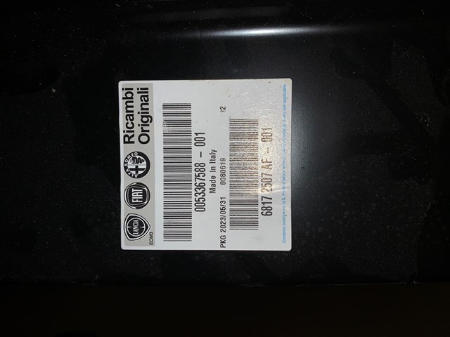 2019 Dodge Sprinter 2500 Rear Door