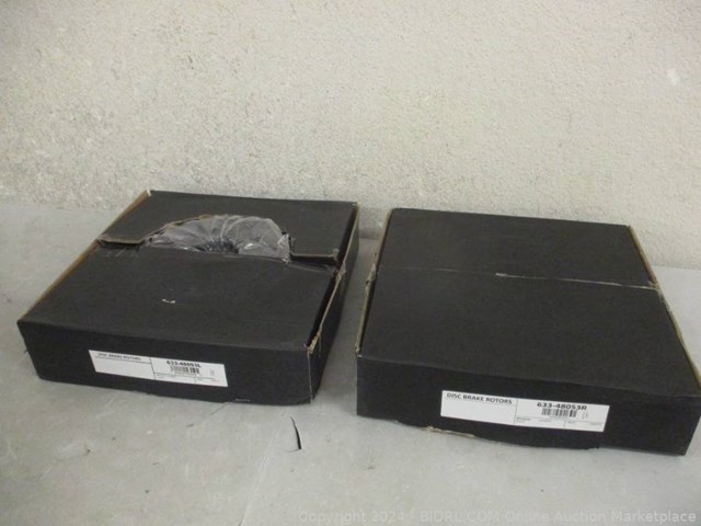 Dynamic Friction 633-48053 Left and Right Rotors 