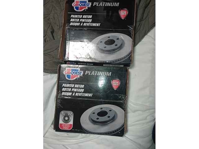 Brand new rotors I have a set of two they are carquest platinum 
