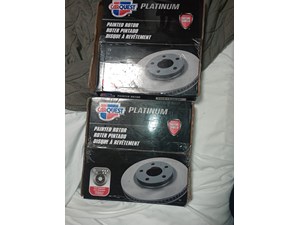 Brand new rotors I have a set of two they are carquest platinum 