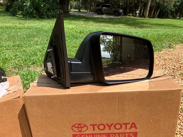 2020 Toyota Tundra Side View Mirror (1 set)