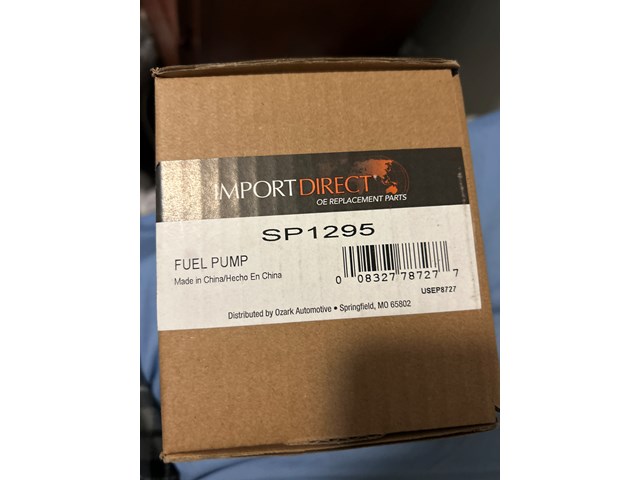 2009 Toyota Camry Fuel Pump