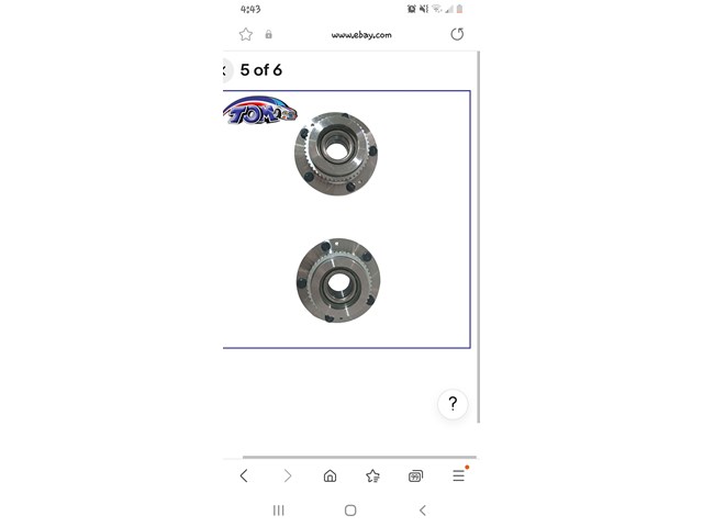 2008 Kia Sorento Front Wheel Bearing