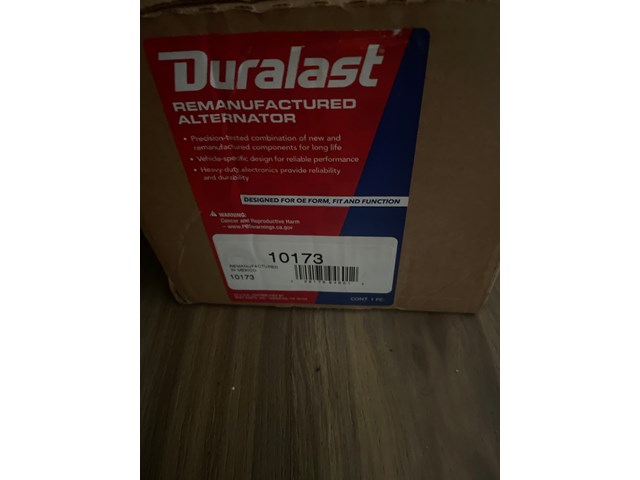 2017 Nissan Stanza Alternator