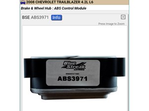 2008 Chevy TrailBlazer Electronic Components Misc