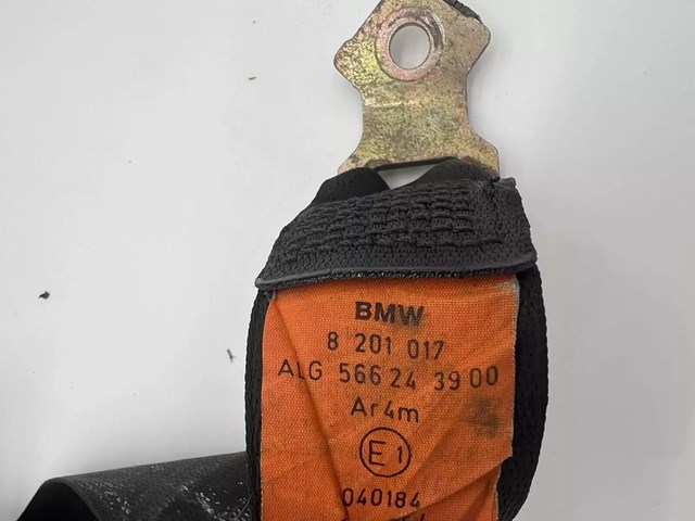 2001-2006 Bmw 330Ci Rear Driver Seat Belt Second Row 72-11-8-201-017 Oem