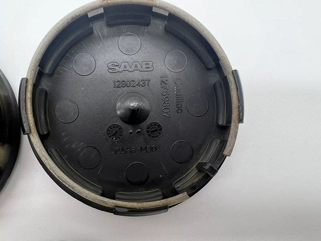 Saab 1999-2012 9-2X 9-3 9-5 9-7X 12802437 Center Caps Hubcaps Set of 3