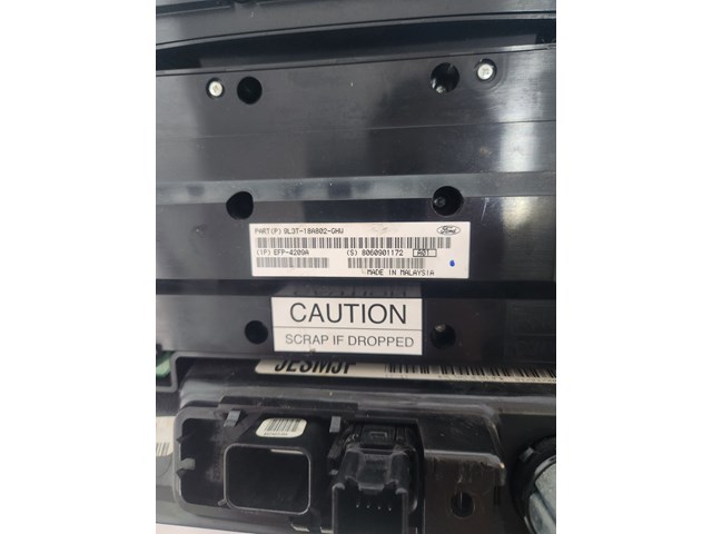 2009 Ford F150 Radio Heater AC Climate Control Bezel Wood Grain OEM