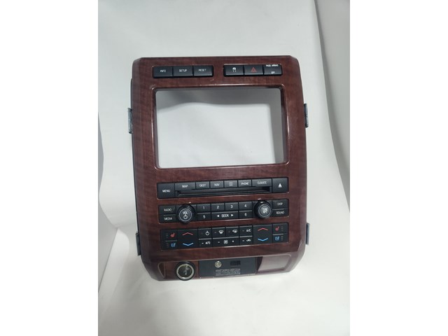 2009 Ford F150 Radio Heater AC Climate Control Bezel Wood Grain OEM