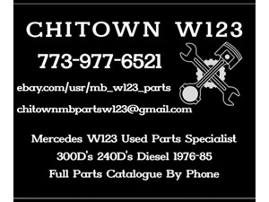 1984 Mercedes 300D Engine