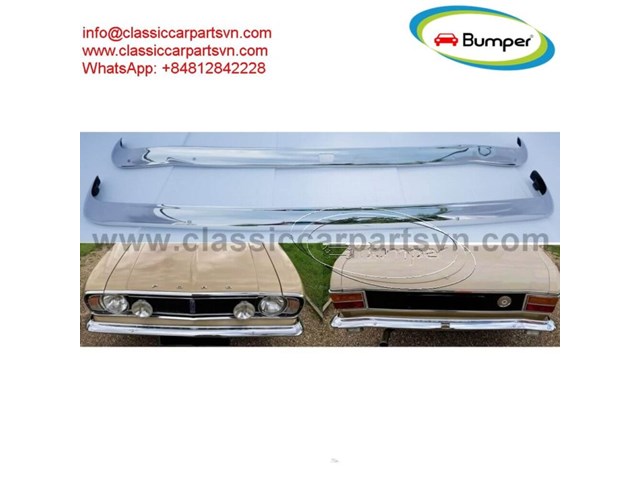 1966 Ford ContoFord Lotus Cortina MK2 bumpers without over ridersur Automatic Tr