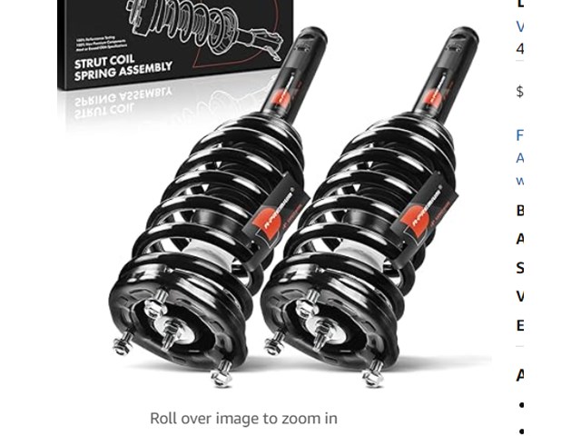 2004 - 2006 Kia Amanti Strut Complete Strut Assembly