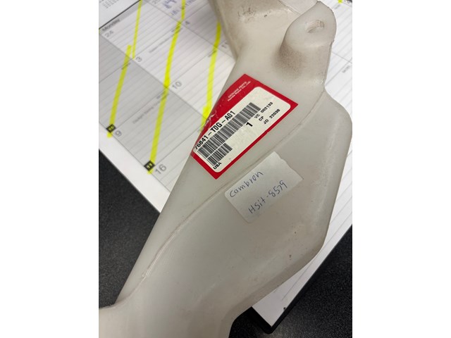 2014 Honda CRV WaterTank