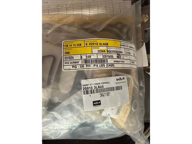 Genuine GASKET KIT-ENGINE OVERHAUL 209103LA08 20910-3LA08 for Telluride