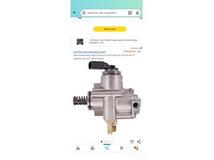 2007 Audi A4 Fuel Pump