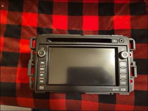 2010 Chevy Avalanche Navigation Screen