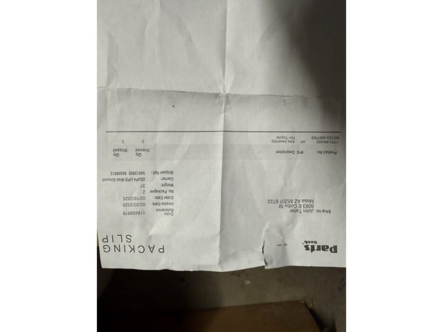 2013 Toyota Highlander Axle Parts Misc