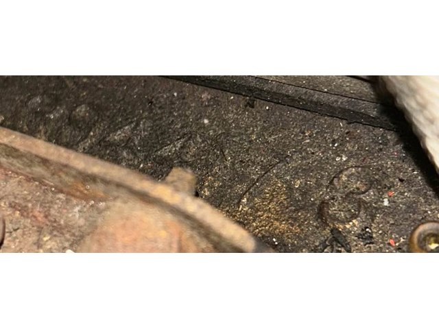 1967 Oldsmobile Cutlass 330 Engine and Transmission (Wheatfield, Indiana)