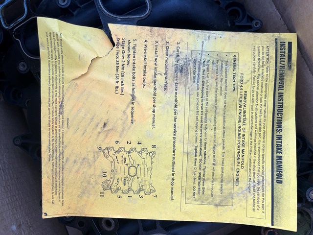 1997 Ford Mustang Intake Manifold