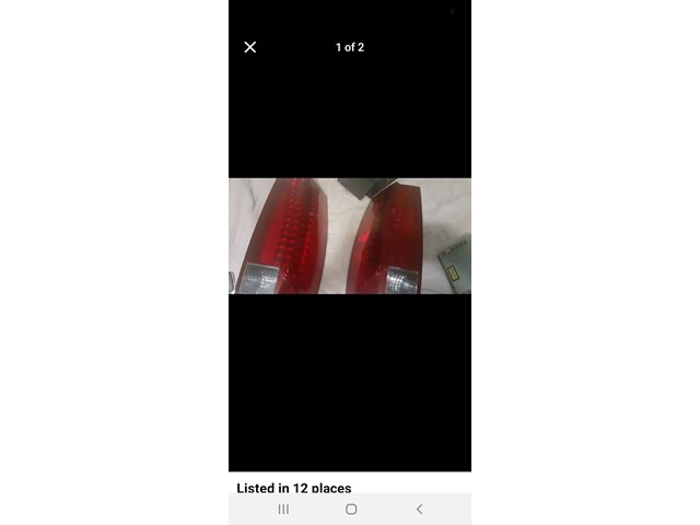 2008 Cadillac Escalade Tail Light