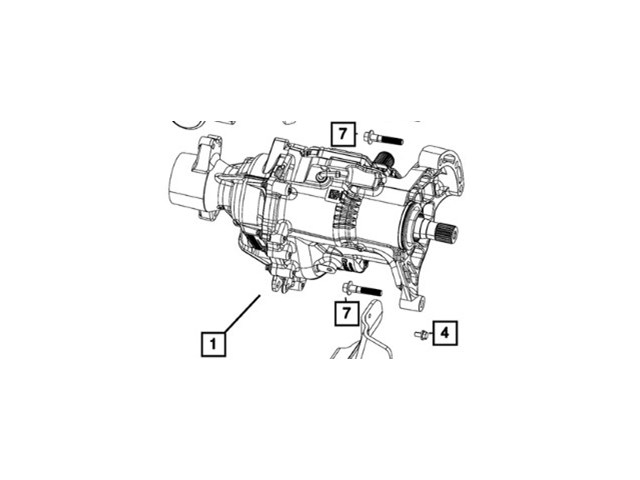 2020 Jeep Cherokee Transfer Case
