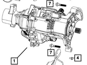 2020 Jeep Cherokee Transfer Case