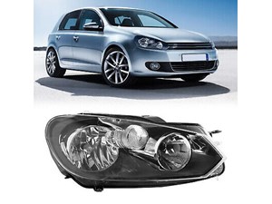 2010 Volkswagen Golf Headlight assembly passenger side 