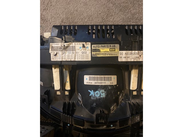 2010 Mercedes E350 Speedometer