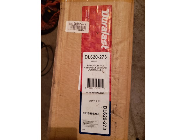 2007 Honda Ridgeline Radiator Cooling Fan