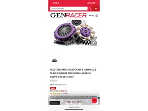 2010 Hyundai Genesis Coupe Clutch kit