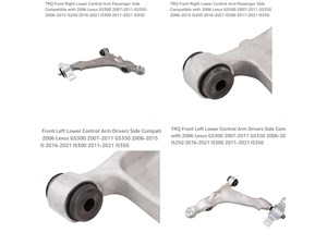 2020 Lexus ES 300 Front Lower Control Arm